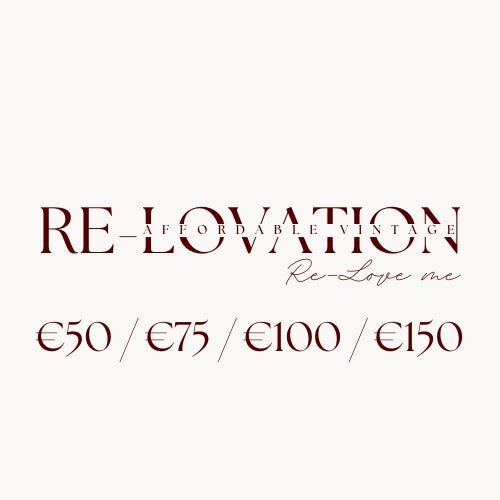 Re-Lovation Cadeaubon