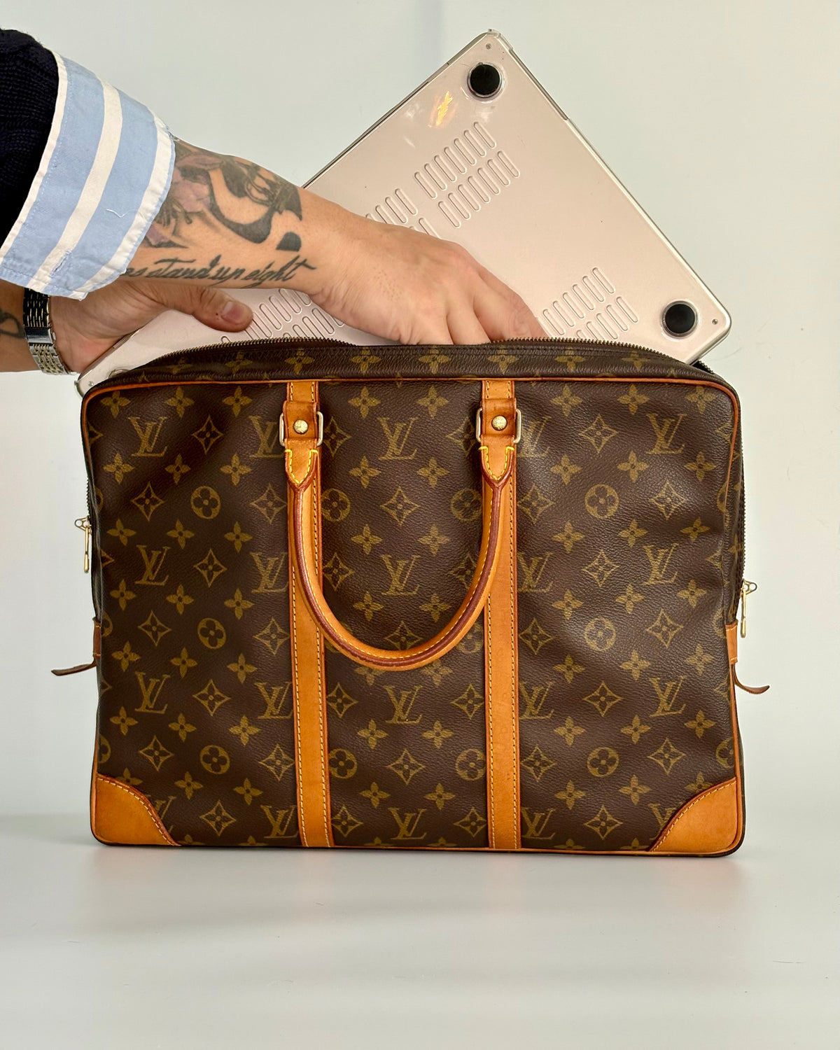 Vintage LV Porte Document Monogram