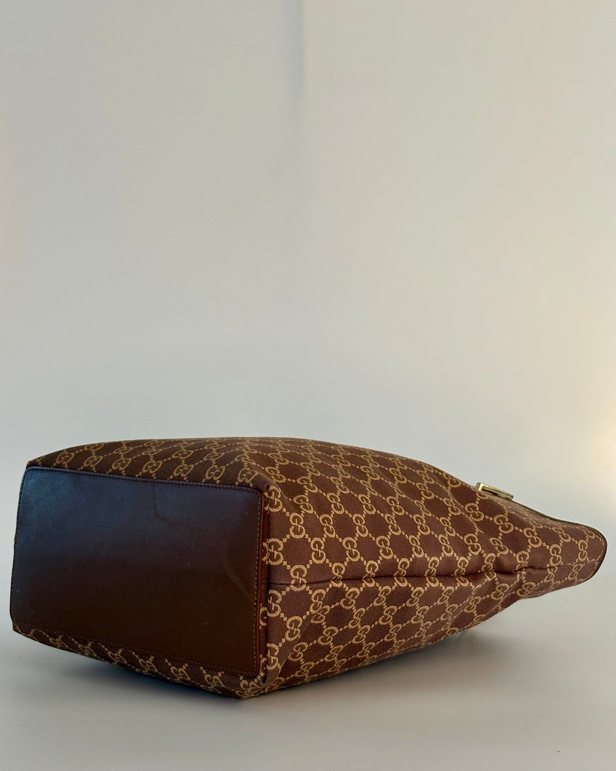 Vintage Gucci CC Canvas Tote Bag