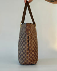 Vintage Gucci CC Canvas Tote Bag