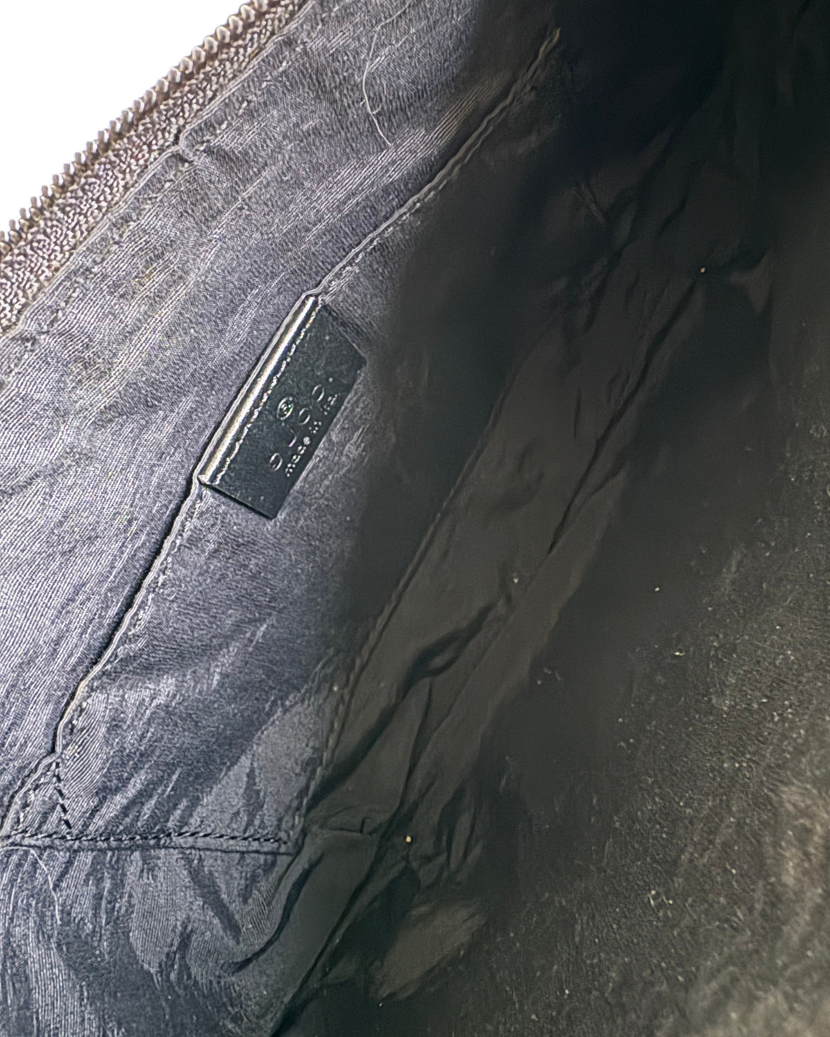 Vintage Gucci Hobo GG Canvas Shoulder Bag