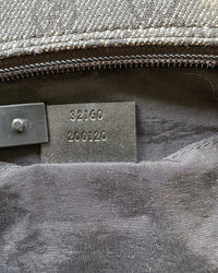 Vintage Gucci Hobo GG Canvas Shoulder Bag