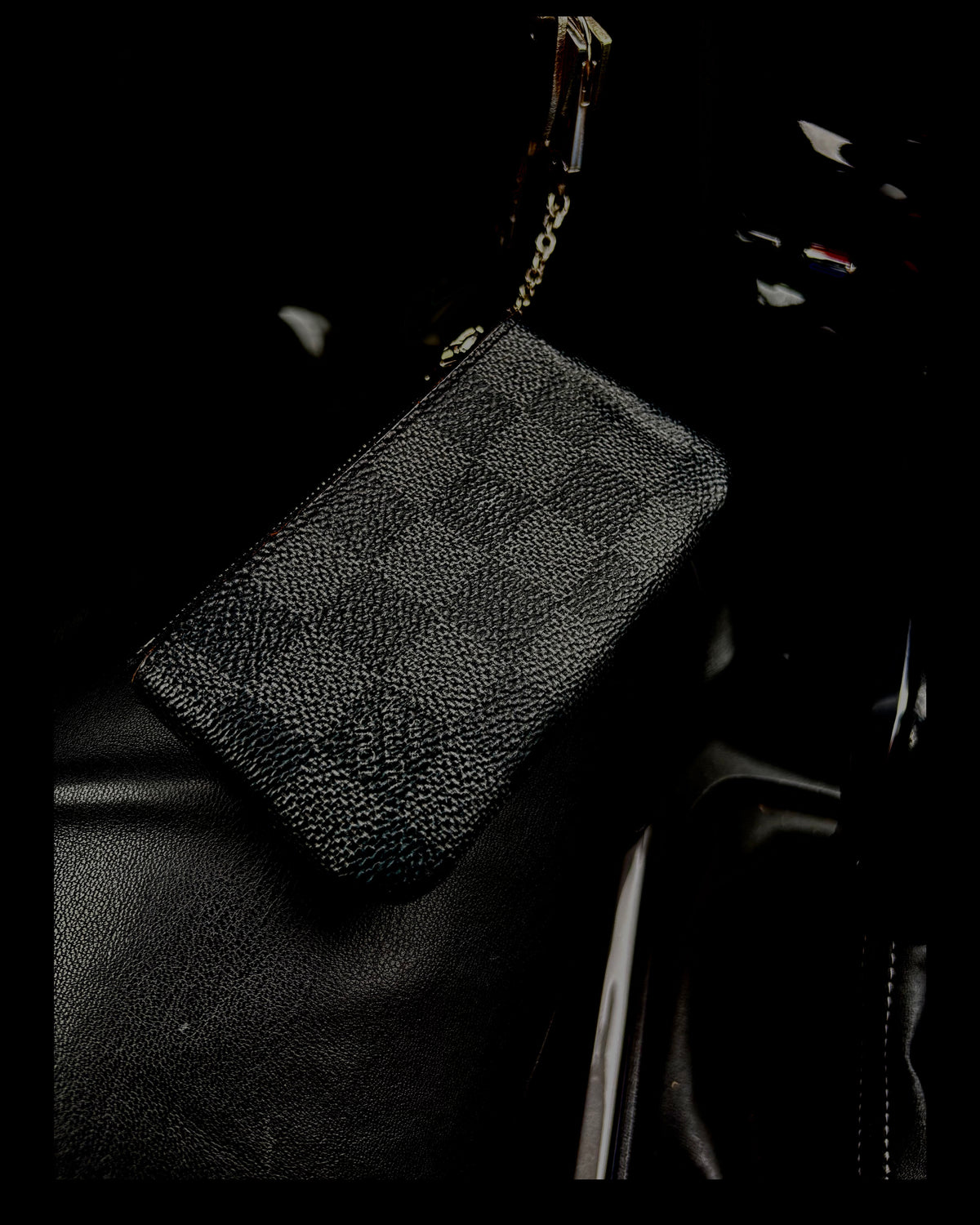 LV Damier Graphite sleutelhouder